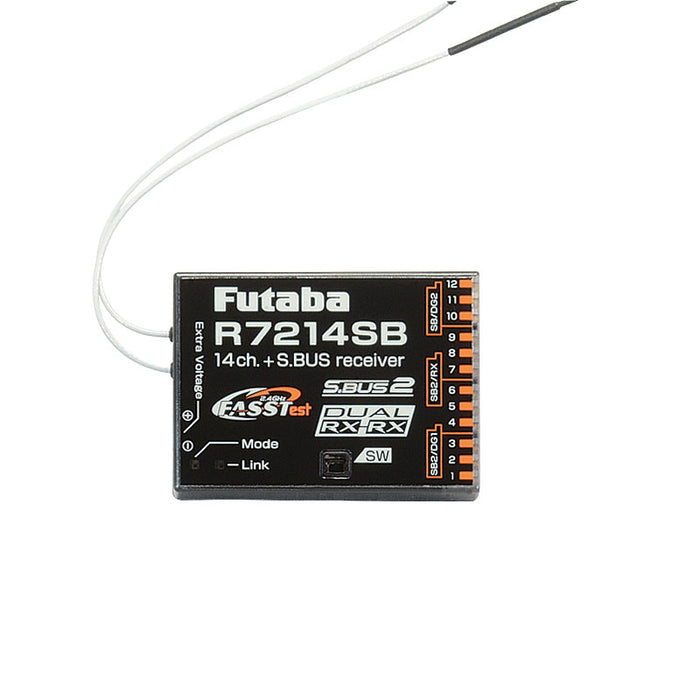 Futaba R7214SB 2.4GHz FASSTest S.Bus2 Receiver