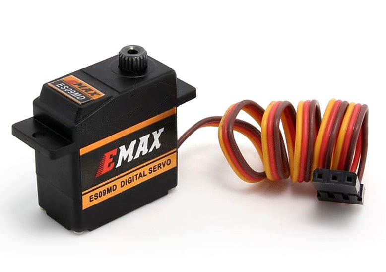 EMAX ES09MD (dual-bearing) Swash Servo for 450 Heli (Digital